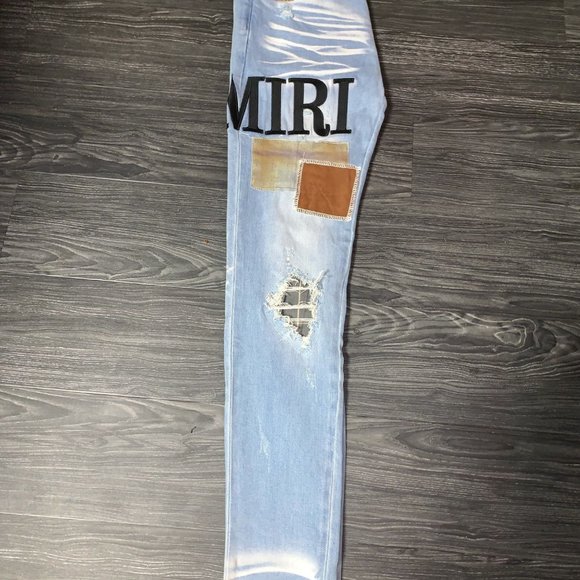 Amiri Jeans Grunge Patch (Skinny Jeans) - Picture 7 of 7